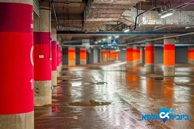 שאיבת הצפה בחניון תת קרקעי בתל אביב